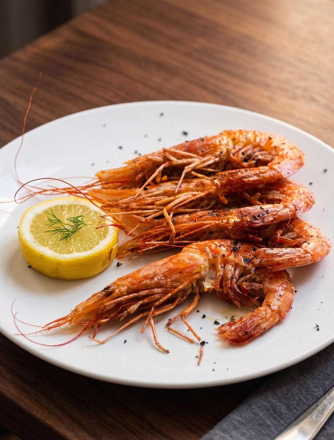 Gambones a la plancha — Bar Casa Toño, cocina casera en Soria